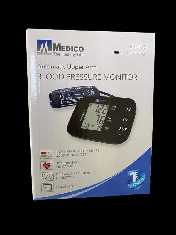 Medico Automatic Upper Arm Blood Pressure Monitor
